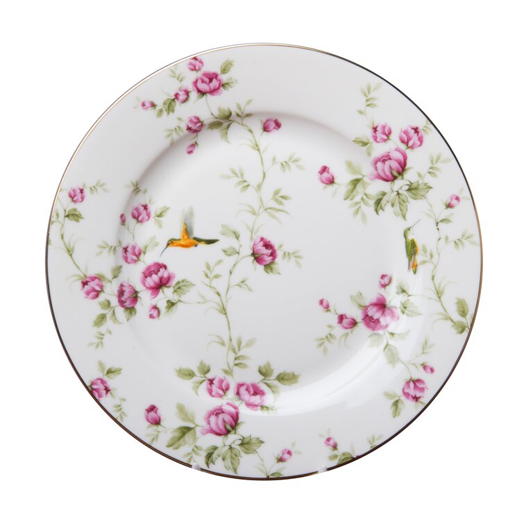 Floral china plates sale